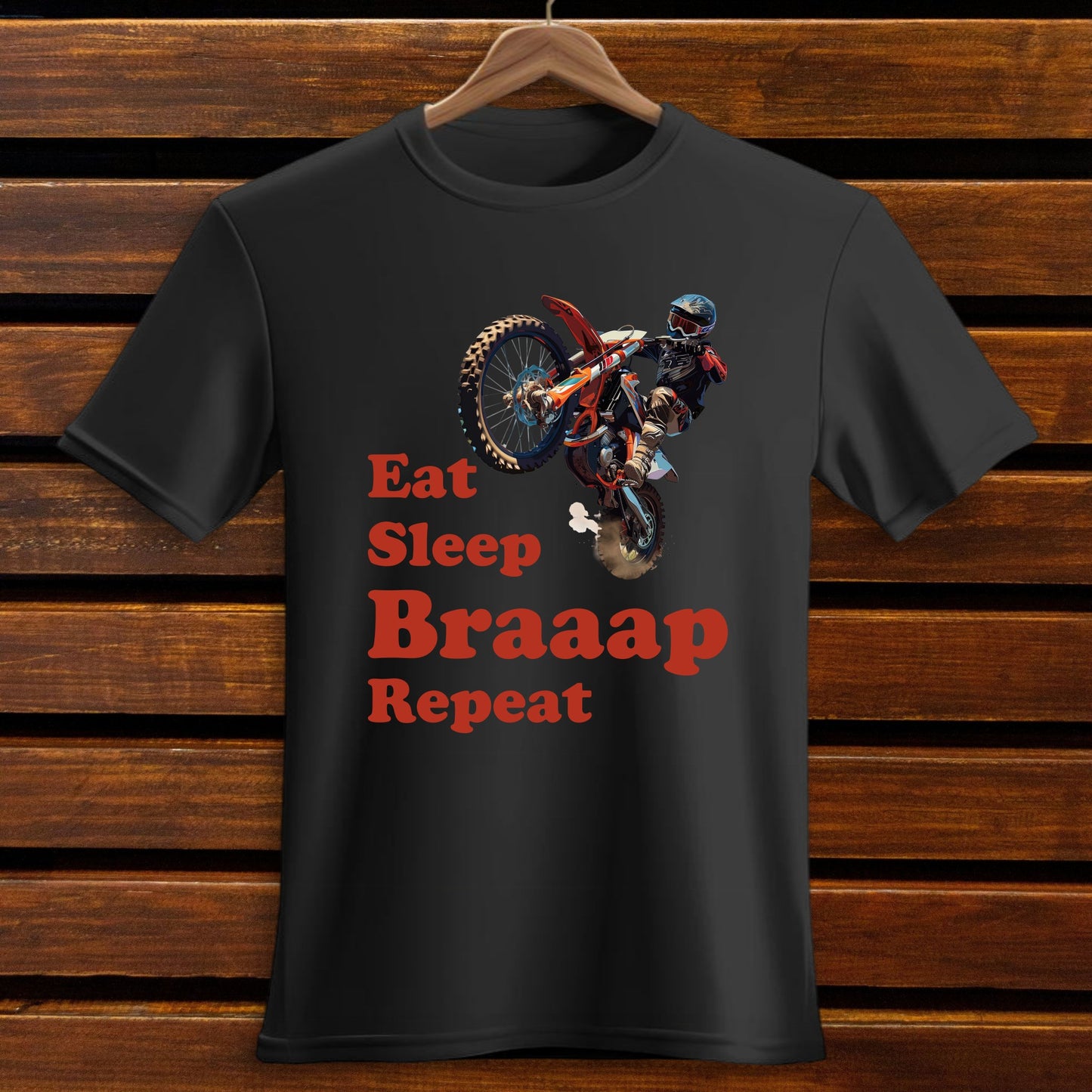 Eat, Sleep, Braap, Repeat - Unisex Classic Crew T-Shirt