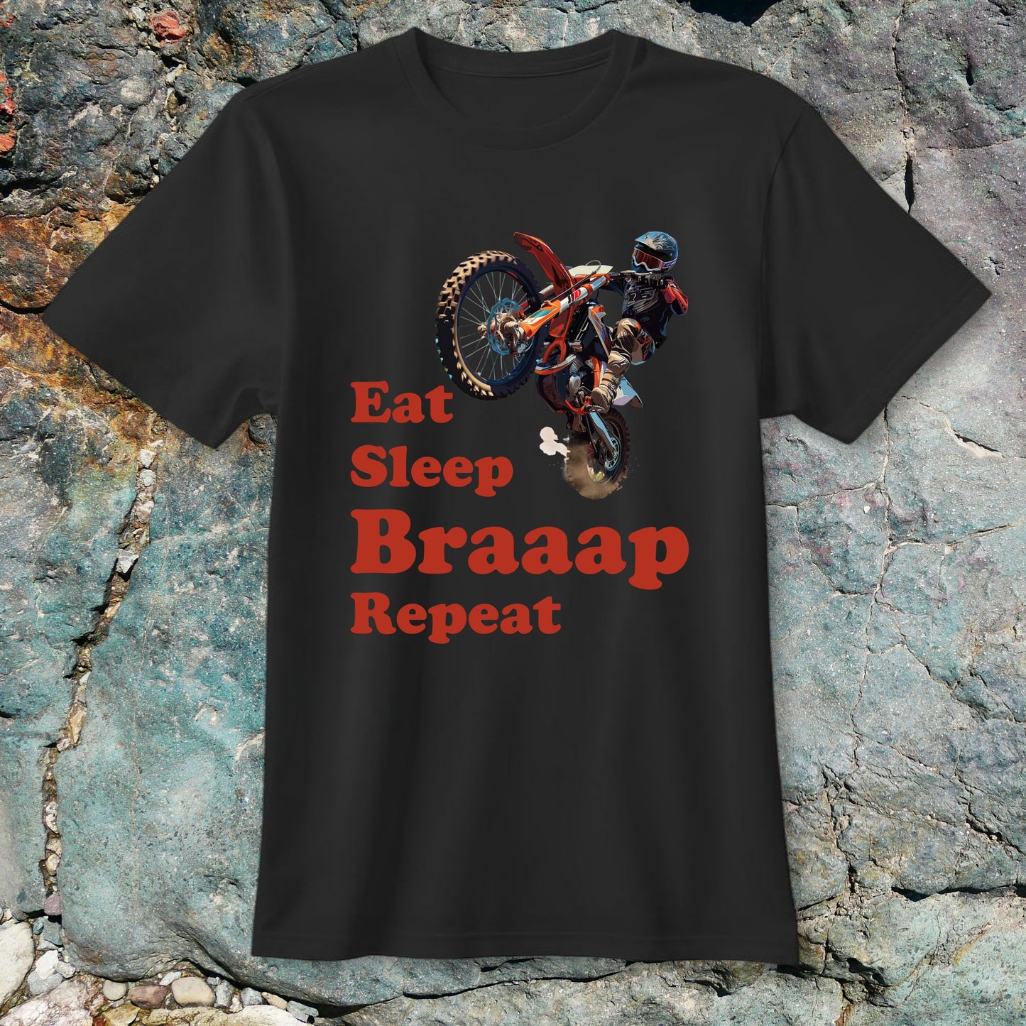 Eat, Sleep, Braap, Repeat - Unisex Classic Crew T-Shirt