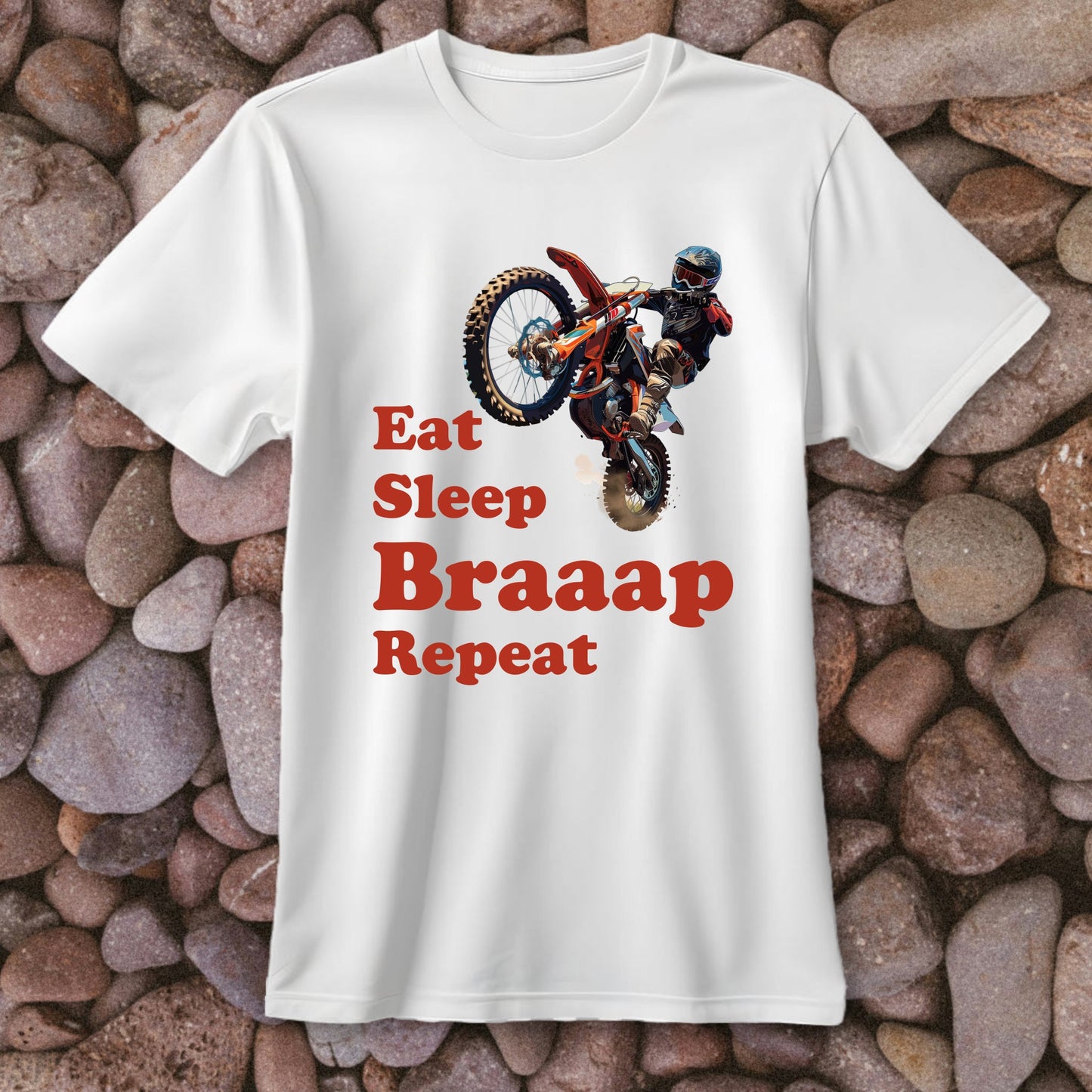 Eat, Sleep, Braap, Repeat - Unisex Classic Crew T-Shirt