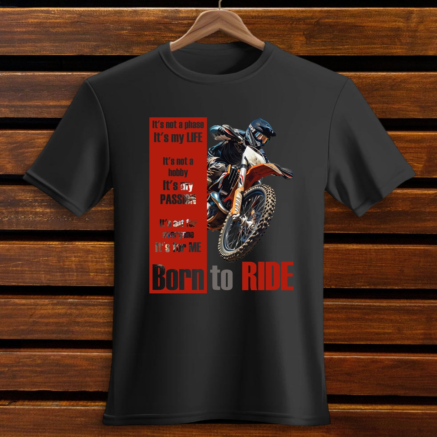 My Life, My Passion, Born to Ride - Unisex Classic Crew T-Shirt
