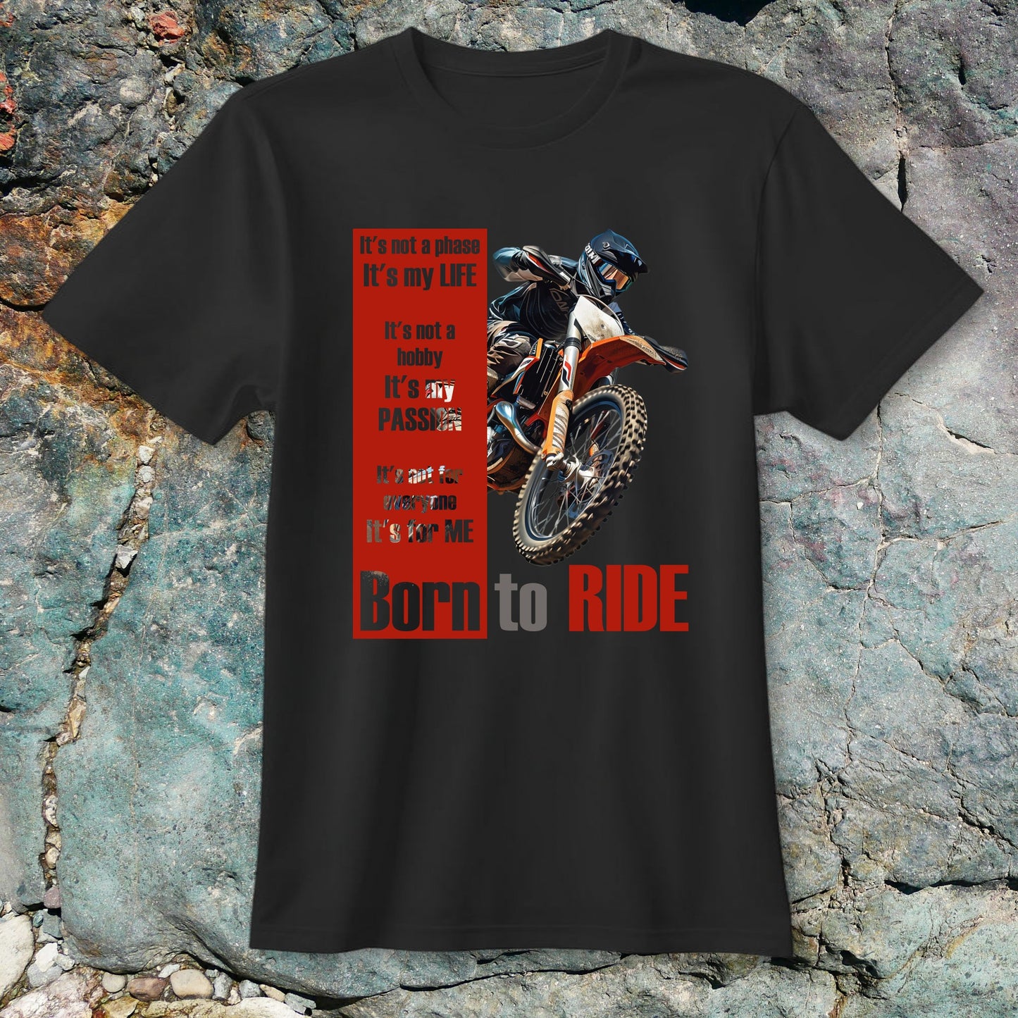 My Life, My Passion, Born to Ride - Unisex Classic Crew T-Shirt